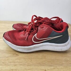 Nike Youth Star Runner Shoe Size US‎ 6.5Y Youth Boys Red DA2776-607 Athletic